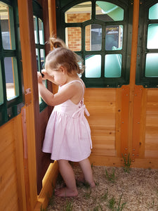 Baby Pink Dress With Lace