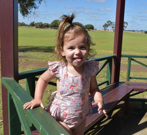 Emily - Romper + Headband